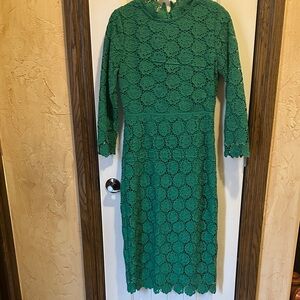 Dainty Jewells Green Lace Dress